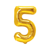 GLOBO METALIDO 32" DORADO #5